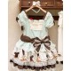 Mademoiselle Pearl Cupcake Blouses Skirt Salopette JSK and OPs(Reservation/Multiple Colours/Full Payment Without Shipping)